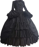 Women's Victorian Gown French Lolita Dress Princess Costume Renaissance Dress Flare Sleeve Court Cosplay