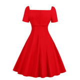 Women's Vintage Dress 1950s Plus Size Party Cocktail Dress