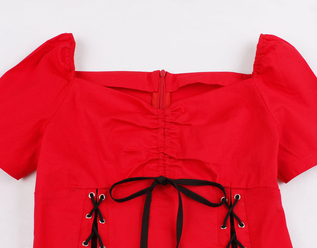 Women's Vintage Dress 1950s Plus Size Party Cocktail Dress