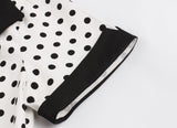 Women's Vintage Polka Dot 1950s Retro Rockabilly Swing Tea Dresses