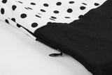 Women's Vintage Polka Dot 1950s Retro Rockabilly Swing Tea Dresses