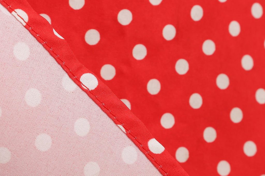 Women's Vintage Retro Polka Audrey Dress 1950s Cocktail Dress