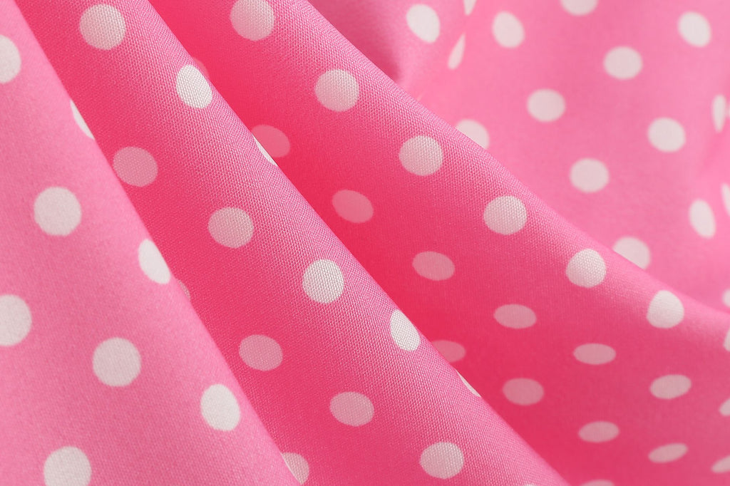 Women's Vintage Retro Polka Audrey Dress 1950s Cocktail Dress