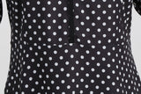 Women's Vintage Retro Polka Audrey Dress 1950s Cocktail Dress