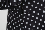 Women's Vintage Retro Polka Audrey Dress 1950s Cocktail Dress