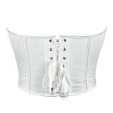 Womens Corset Tops Renaissance Boned Overbust Body Shaper Waist Cincher Bustier