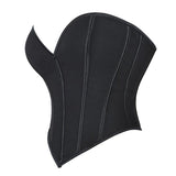 Womens Corset Tops Renaissance Boned Overbust Body Shaper Waist Cincher Bustier