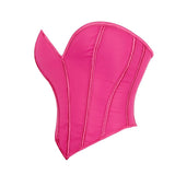 Womens Corset Tops Renaissance Boned Overbust Body Shaper Waist Cincher Bustier
