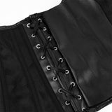 Womens Leather Corset Bustier Halloween Steampunk Corsets
