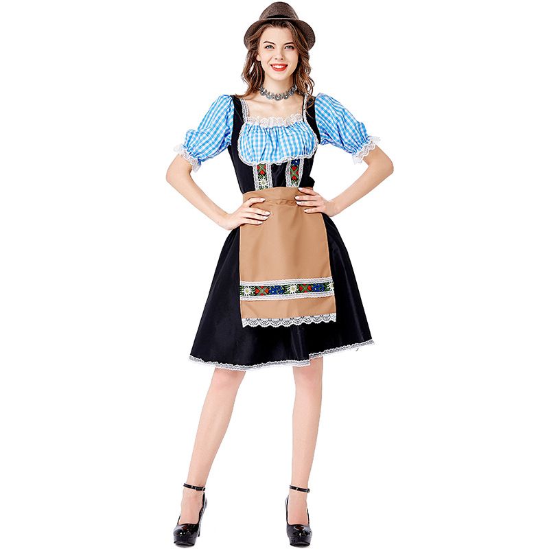 Womens Oktoberfest Dress Costume German Dirndl Dress for Bavarian Carn – Hiipps Womens Oktoberfest Dress Costume German Dirndl Dress for Bavarian Carn – Hiipps
