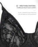 Womens One Smooth Plus Size Underwire Lace Bra Smoothing Comfortable Bra