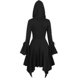 Womens Renaissance Costumes Hooded Robe Renaissance Dress Women Halloween Vintage Medieval Cloak