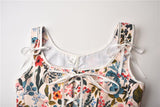 Womens Sexy Vintage 1920s Renaissance Lace Trim Corset Bustier