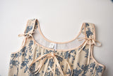 Womens Vintage 1920s Renaissance Lace Trim Tie Front Corset Bustier