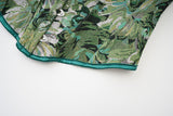 Womens Vintage Victorian Floral Denim Overbust Push Up Corset Bustier Top