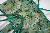 Womens Vintage Victorian Floral Denim Overbust Push Up Corset Bustier Top
