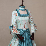Wraith of East Marie Antoinette Masked Ball Victorian Dress 18th Century Medieval Civil War Ball Gown Costume
