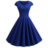 Women 1950s 1960s 1980s Retro Vintage Cocktail Party Swing Pink Prom Rockabilly Dresses