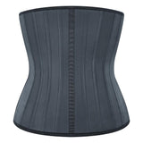 25 Steel Boned Latex Waist Trainer YKK Zip Up Corset