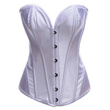 Bridal Classic Steel Boned Waist Training Overbust Corset