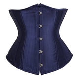 Classic Vintage Satin Underbust Hourglass Corset