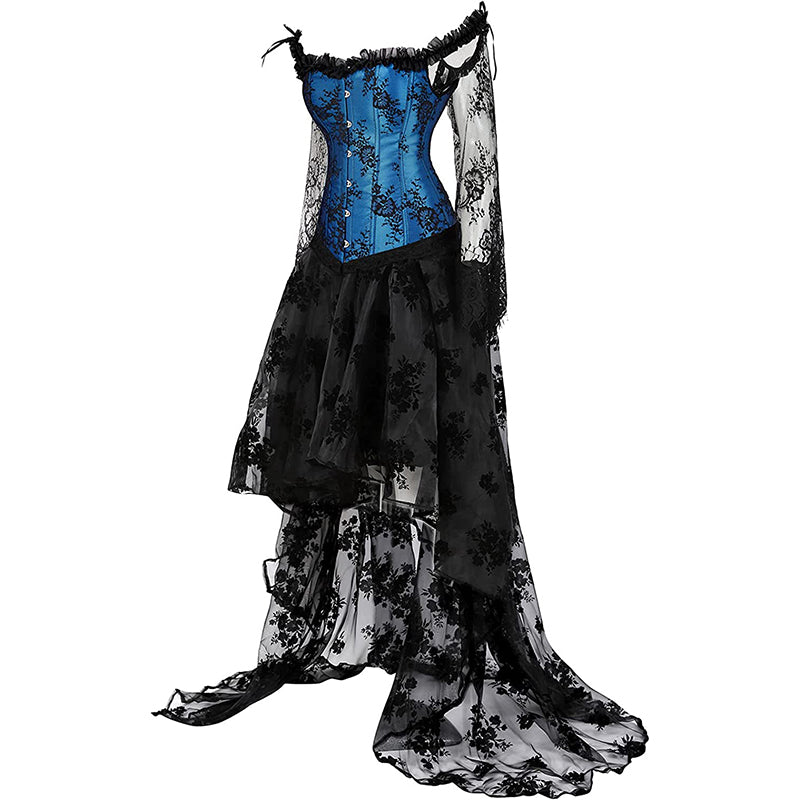 Cheap Women's Gothic Vintage Victorian Ball Gown Corset Dress-Hiipps Cheap Women's Gothic Vintage Victorian Ball Gown Corset Dress-Hiipps