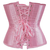 Classic Vintage Satin Underbust Hourglass Corset