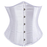 Classic Vintage Satin Underbust Hourglass Corset