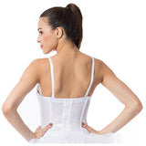 Hot Sexy Satin Underwire Cups Bridal Overbust Corset