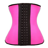 Latex Waist Training Rubber Cincher Shapewear Underbust Corset