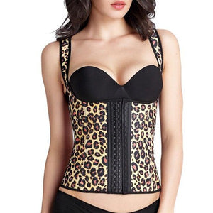 Latex Full Vest Waist Cincher UnderBust Shapewear