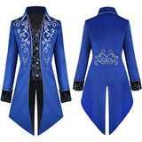 Men's Medieval Steampunk Tailcoat Vampire Gothic Jackets Frock Coat