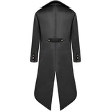Men's Kid's Gothic Medieval Tailcoat Jacket Steampunk Vintage Victorian Coat