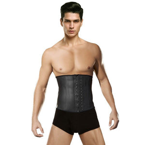 Men's Tummy Control Waist Trainer Sport Latex Shapewear