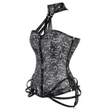 Steampunk Steel Boned Gothic Overbust Corsets