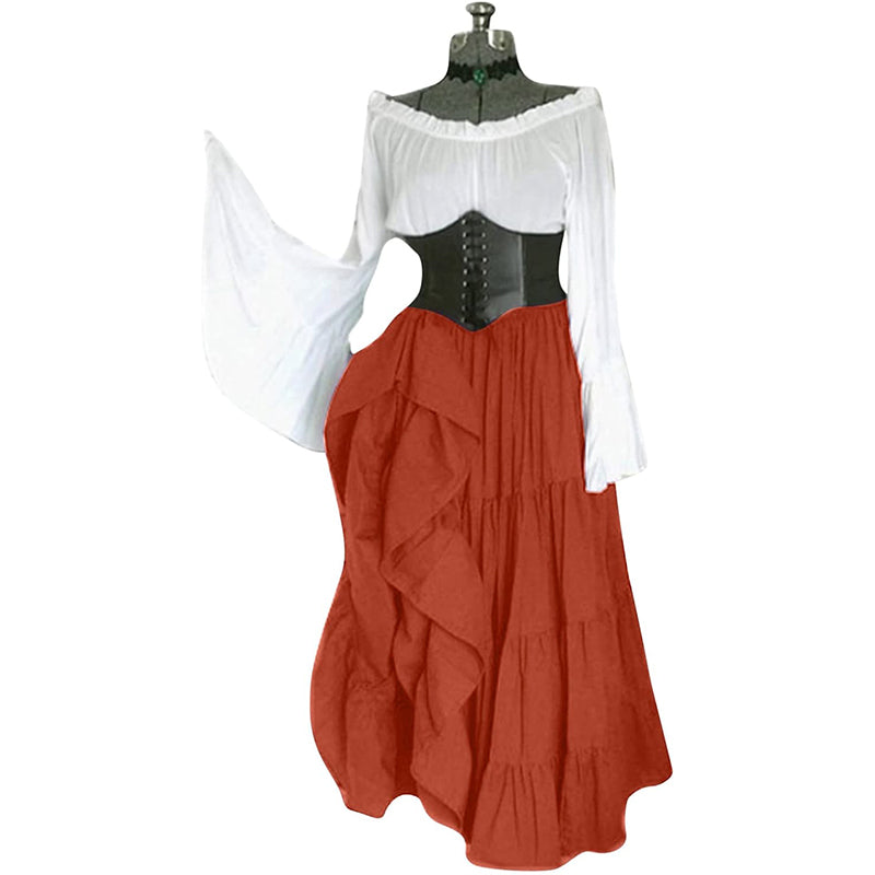 Off Shoulder Medieval Renaissance Corset A-line Renaissance Costumes D Hiipps Off Shoulder Medieval Renaissance Corset A-line Renaissance Costumes D Hiipps