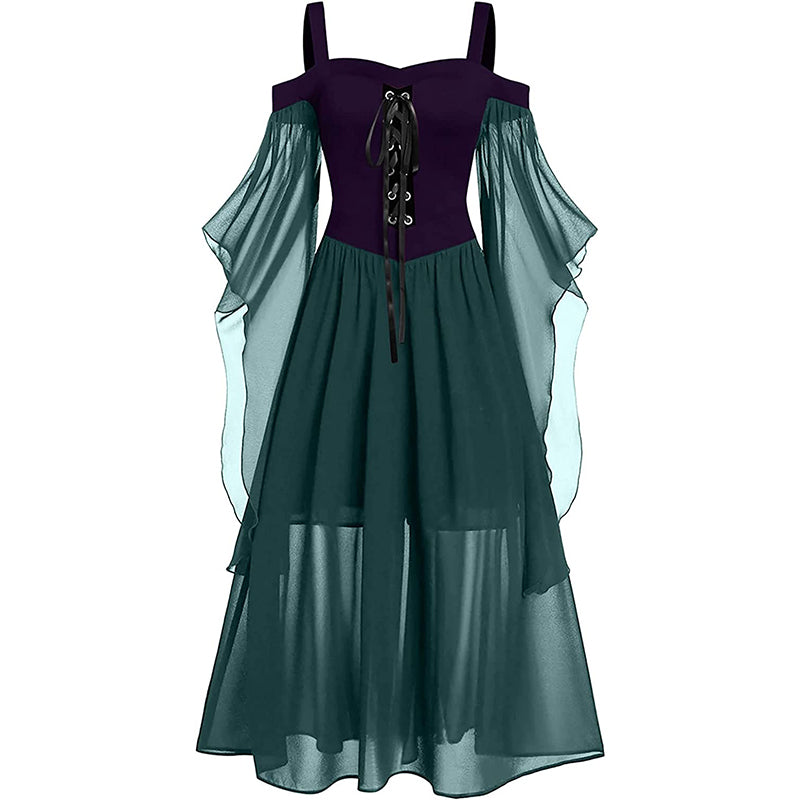 green renaissance dress plus size Plus Size Lesleyanne Midi Dress- Green 1X / Green at Curvy Sense