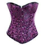 Premium Classic Fashion Tapestry Brocade Bodice Overbust Corset