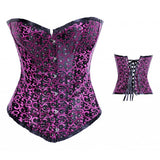 Premium Classic Fashion Tapestry Brocade Bodice Overbust Corset