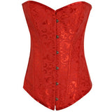 Premium Classic Fashion Tapestry Brocade Bodice Overbust Corset