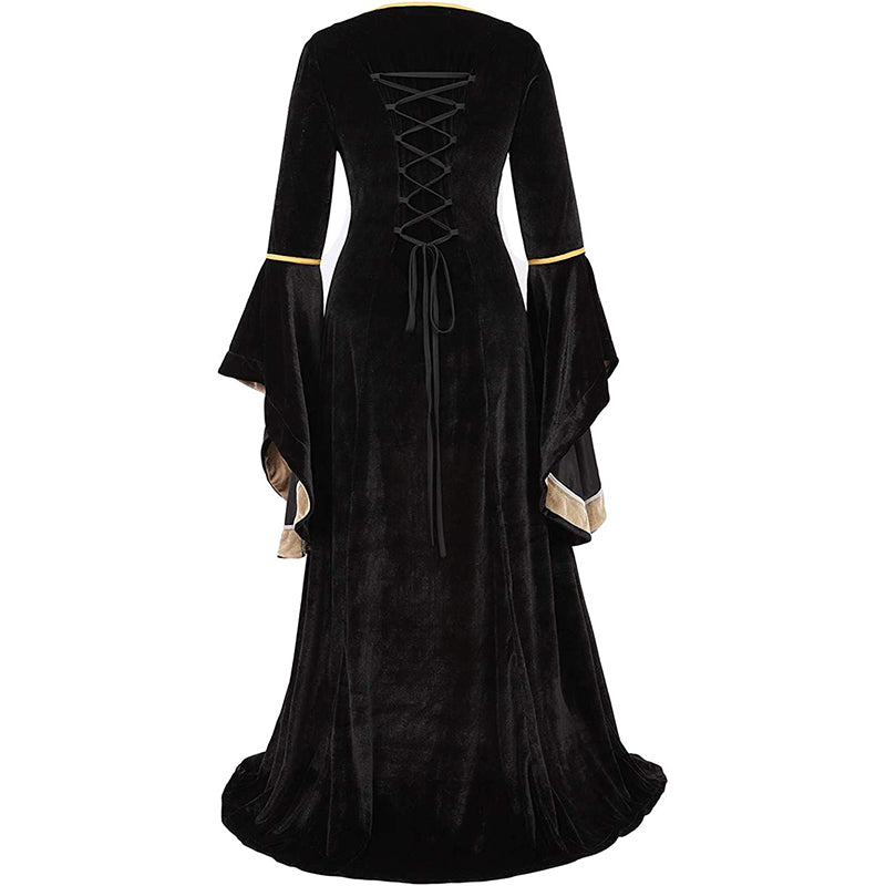 Renaissance Halloween Costume Women Medieval Dress Velvet Queen Dresse Hiipps Renaissance Halloween Costume Women Medieval Dress Velvet Queen Dresse Hiipps