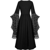 Renaissance Retro Medieval Dresses Halloween Plus Size Gothic Cosplay Costumes