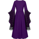 Renaissance Retro Medieval Dresses Halloween Plus Size Gothic Cosplay Costumes
