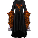 Renaissance Retro Medieval Dresses Halloween Plus Size Gothic Cosplay Costumes