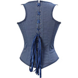 Renaissance Steampunk Halloween Victorian Underbust Corsets Vest