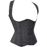 Renaissance Steampunk Halloween Victorian Underbust Corsets Vest