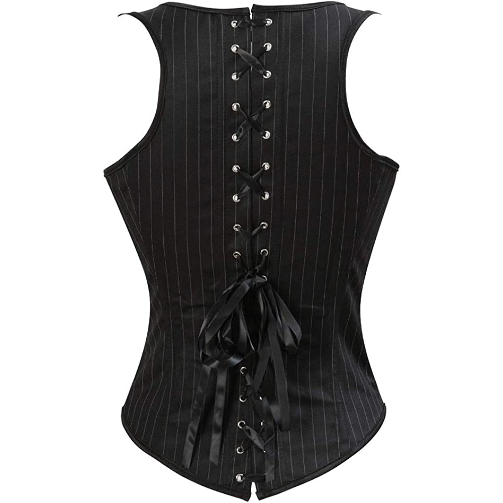 Renaissance Steampunk Halloween Victorian Underbust Corsets Vest