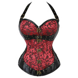 Steampunk Steel Boned Gothic Overbust Corsets