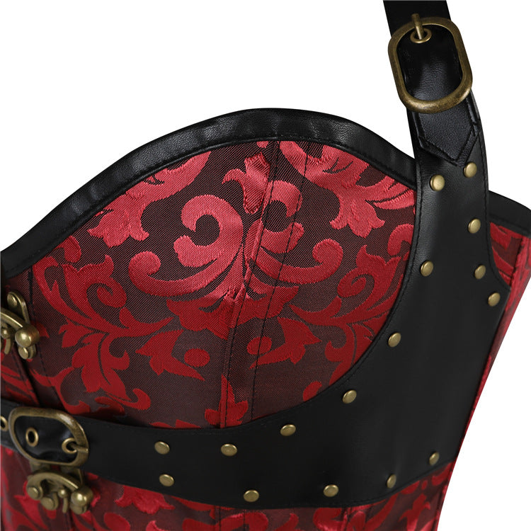 Steampunk Steel Boned Gothic Overbust Corsets