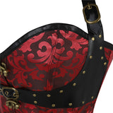 Steampunk Steel Boned Gothic Overbust Corsets
